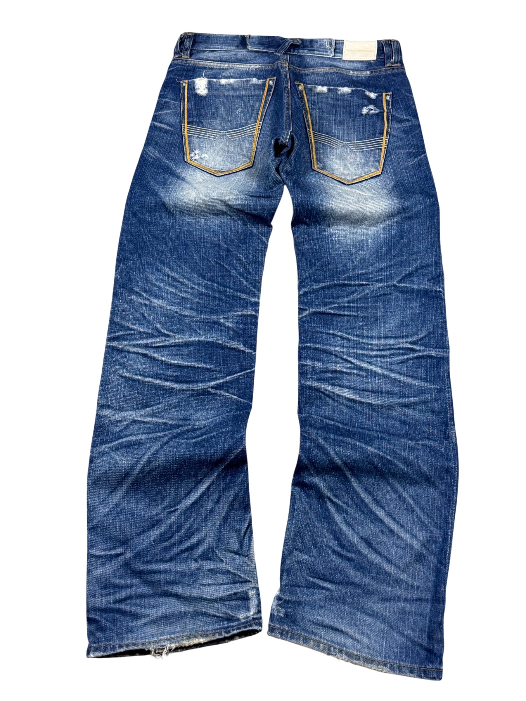 Ultra Washed Bootcut Jeans (XS-S)