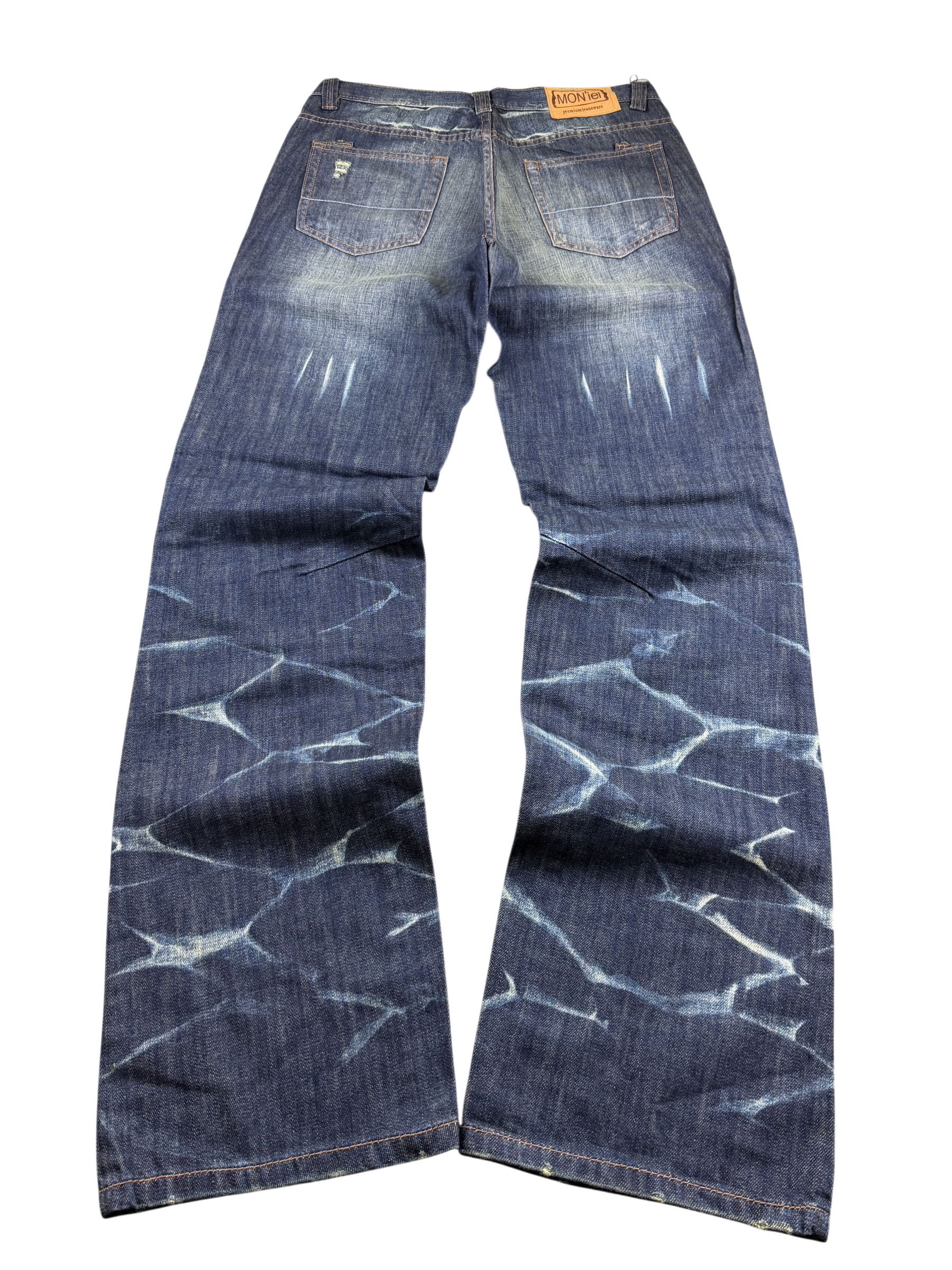 Crazy washed Bootcut Jeans (M)