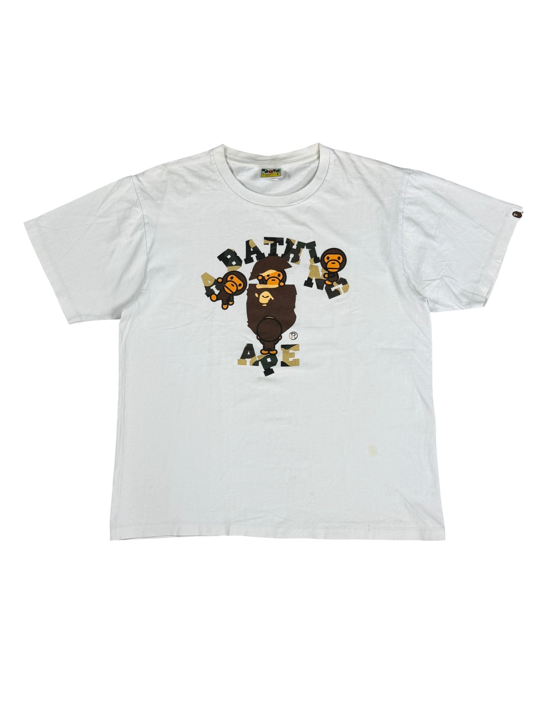Bape College Milo Tshirt (M-L)