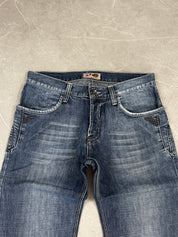 Armani Vintage Biglogo Bootcut Jeans (M)