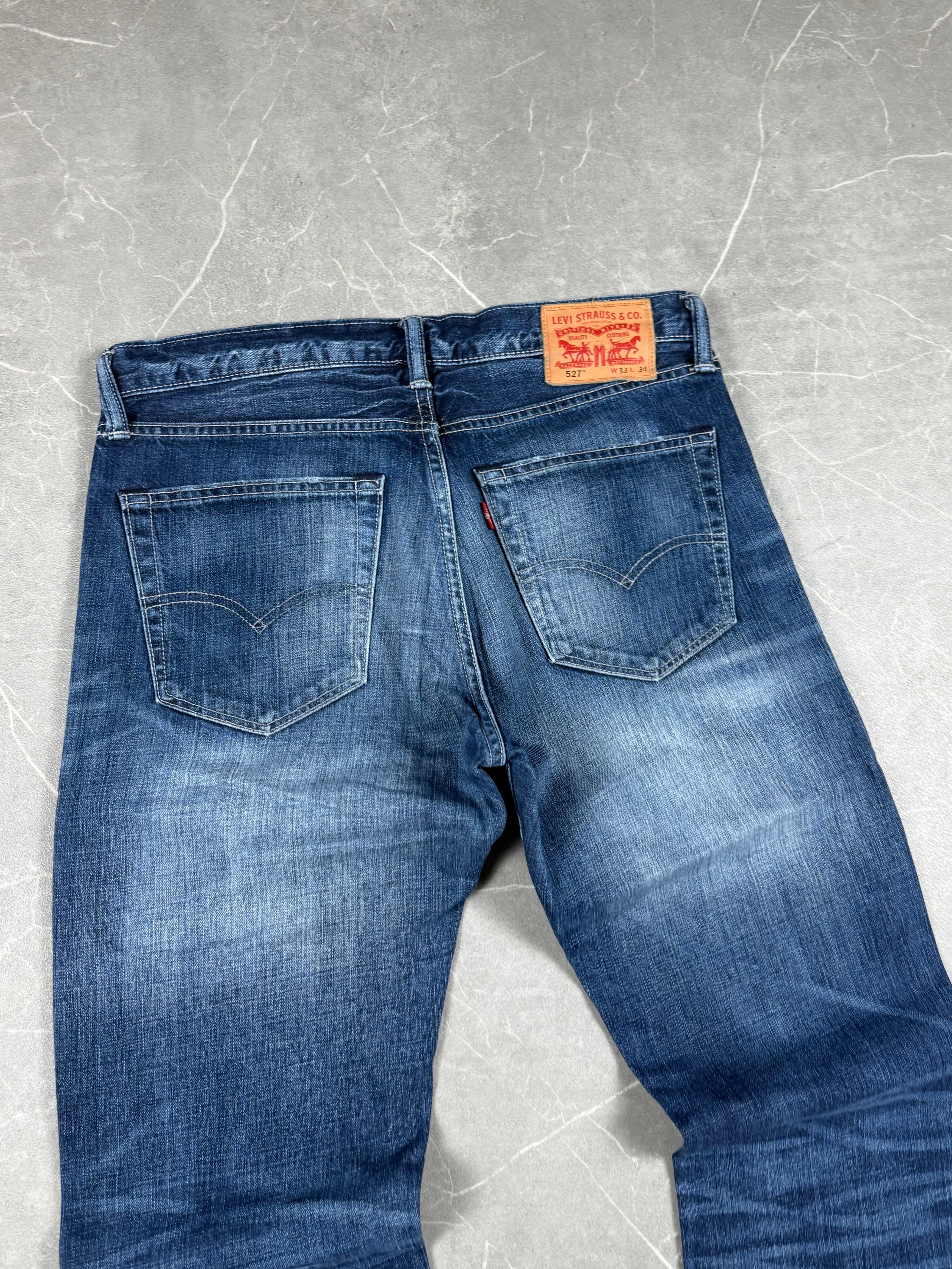 Levi's washed jeans (L)