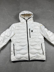 Blauer Puffer Jacke (M)