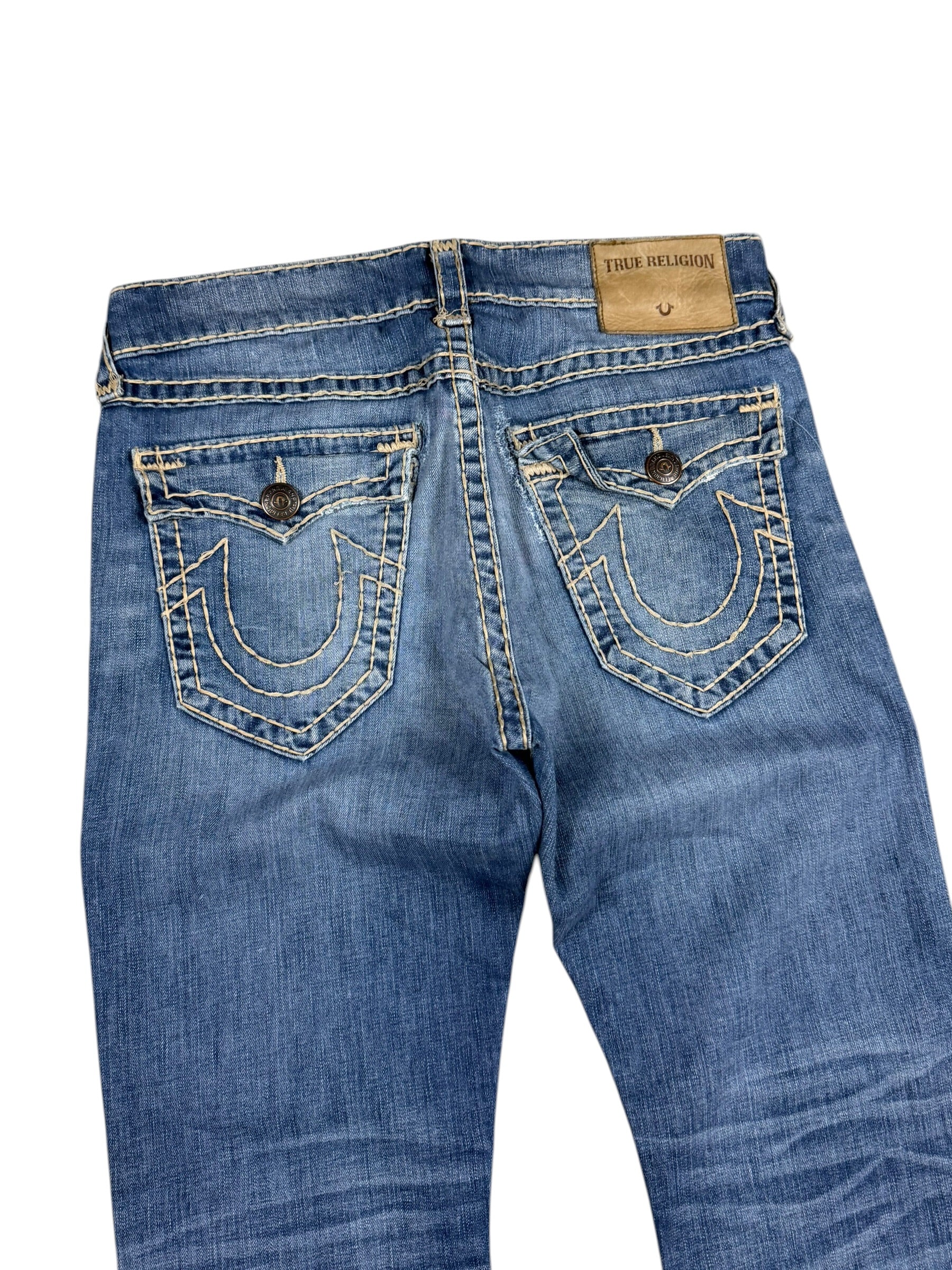 True Religion washed Straight Jeans (L)