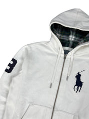 Ralph Lauren Big Pony Checked Hood Zipper (S)