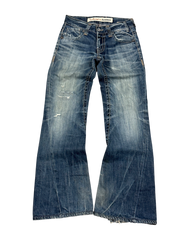 Crazy washed Flared/Bootcut Jeans (XS)