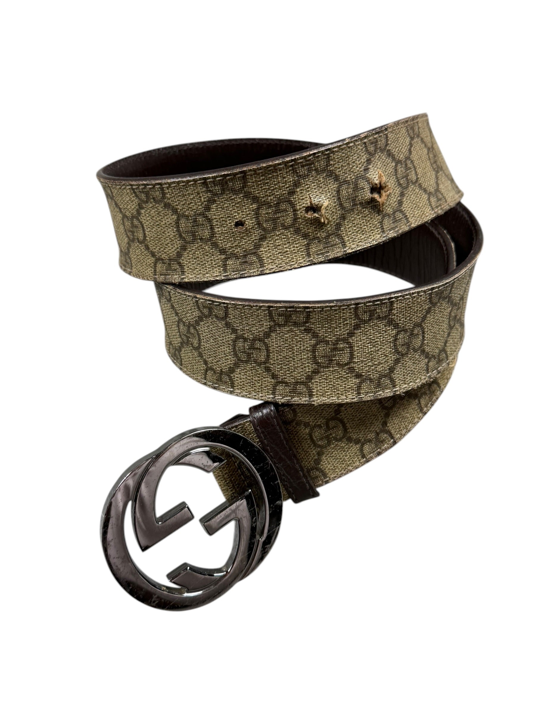 Gucci GG Monogram Belt (95cm)