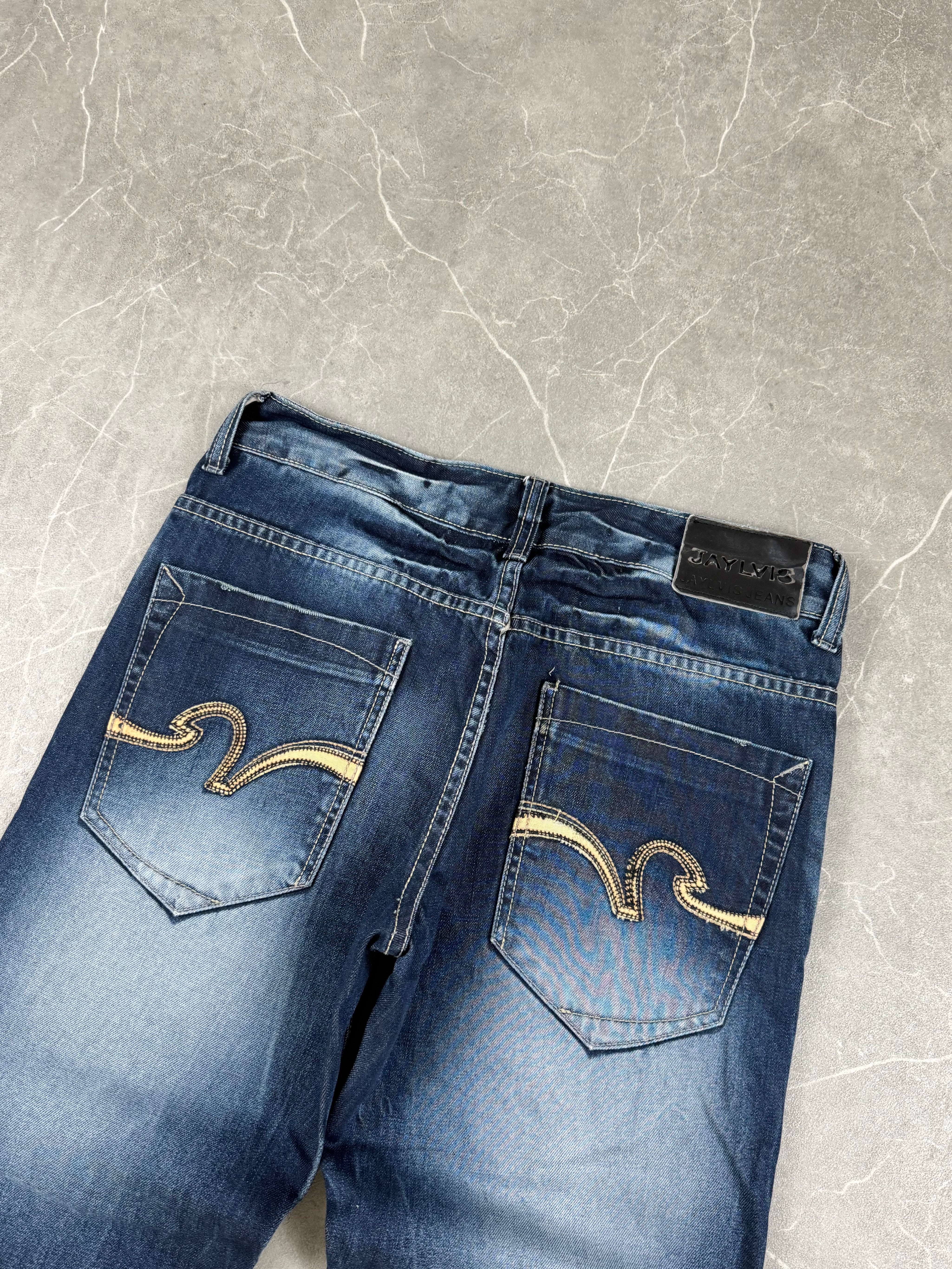 Vintage washed jeans (M)
