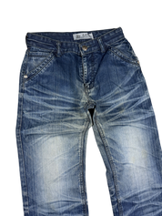 Crazy Washed Slim Jeans (XS)