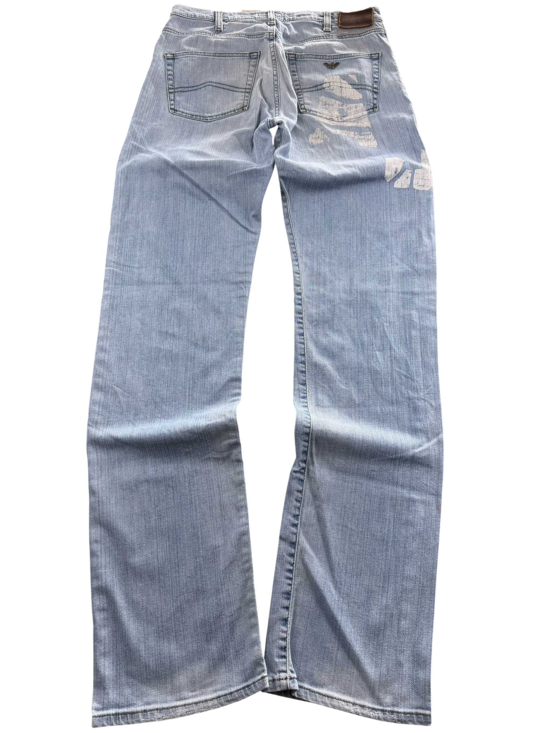 Armani Big Logo Straightfit Jeans (M)