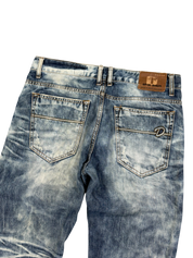 Ultra Washed Straight-Fit Jeans (XS-S)