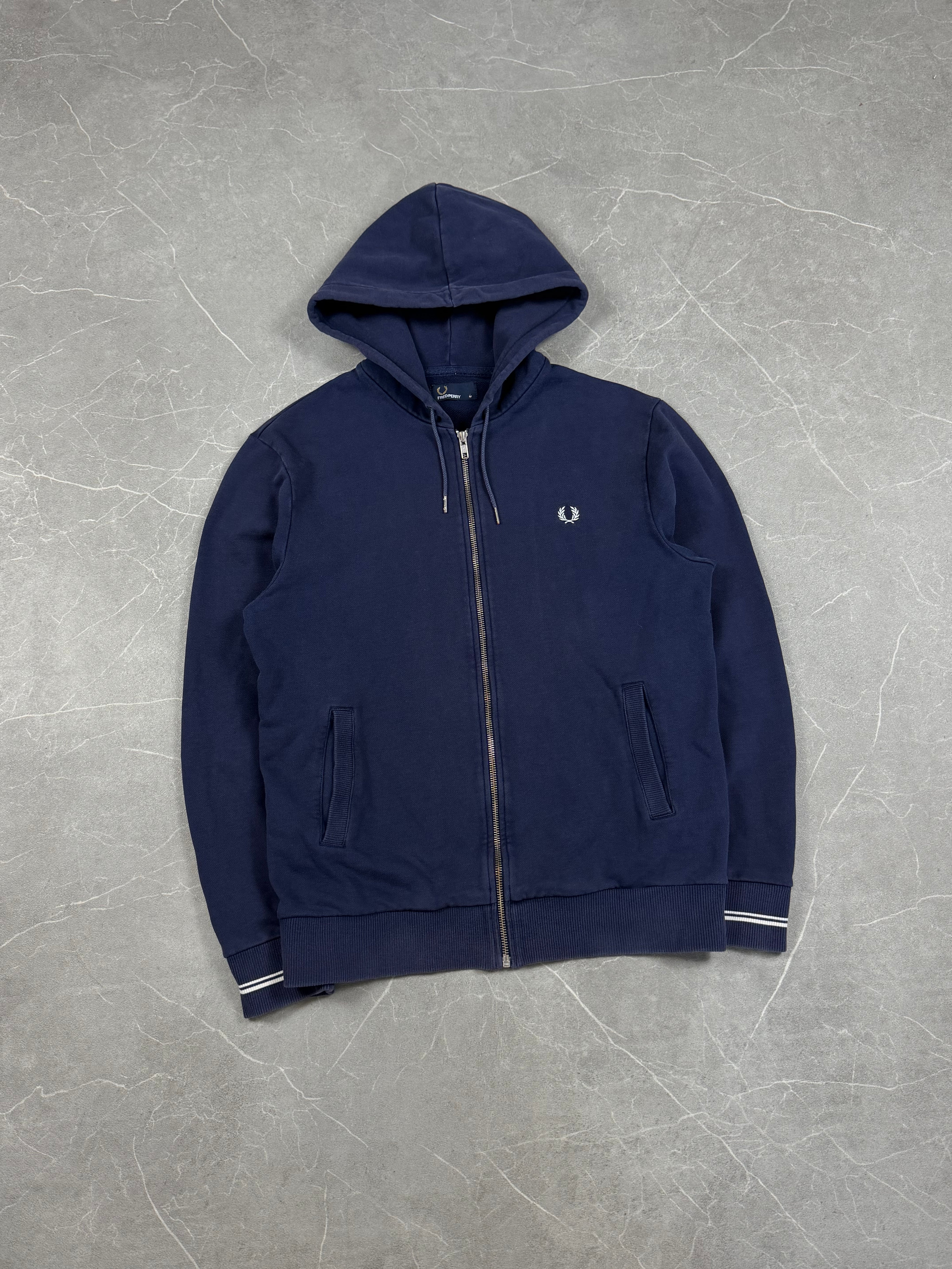 Fred Perry Vintage Zip Hoodie (S)