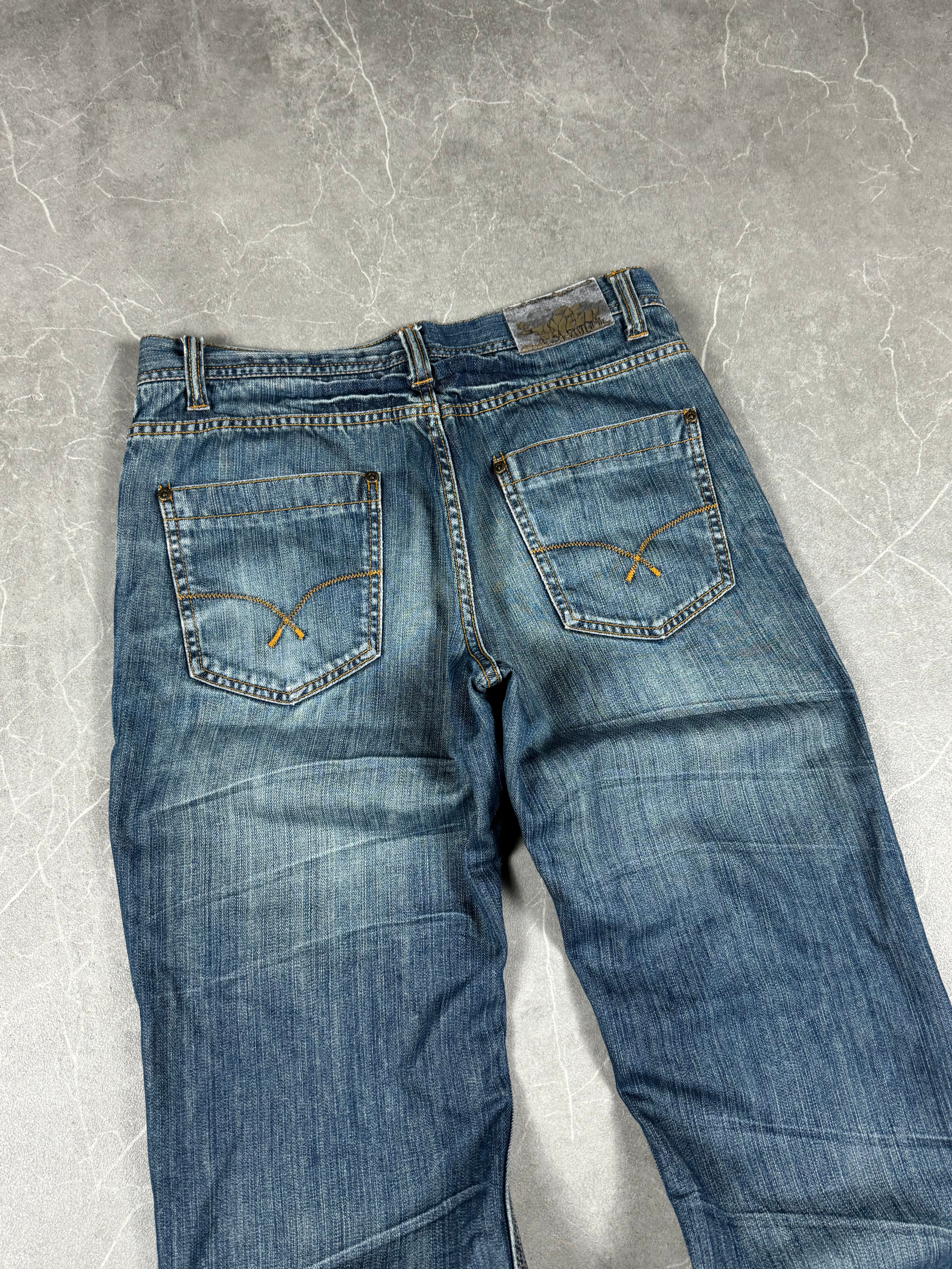 Vintage washed jeans (S)