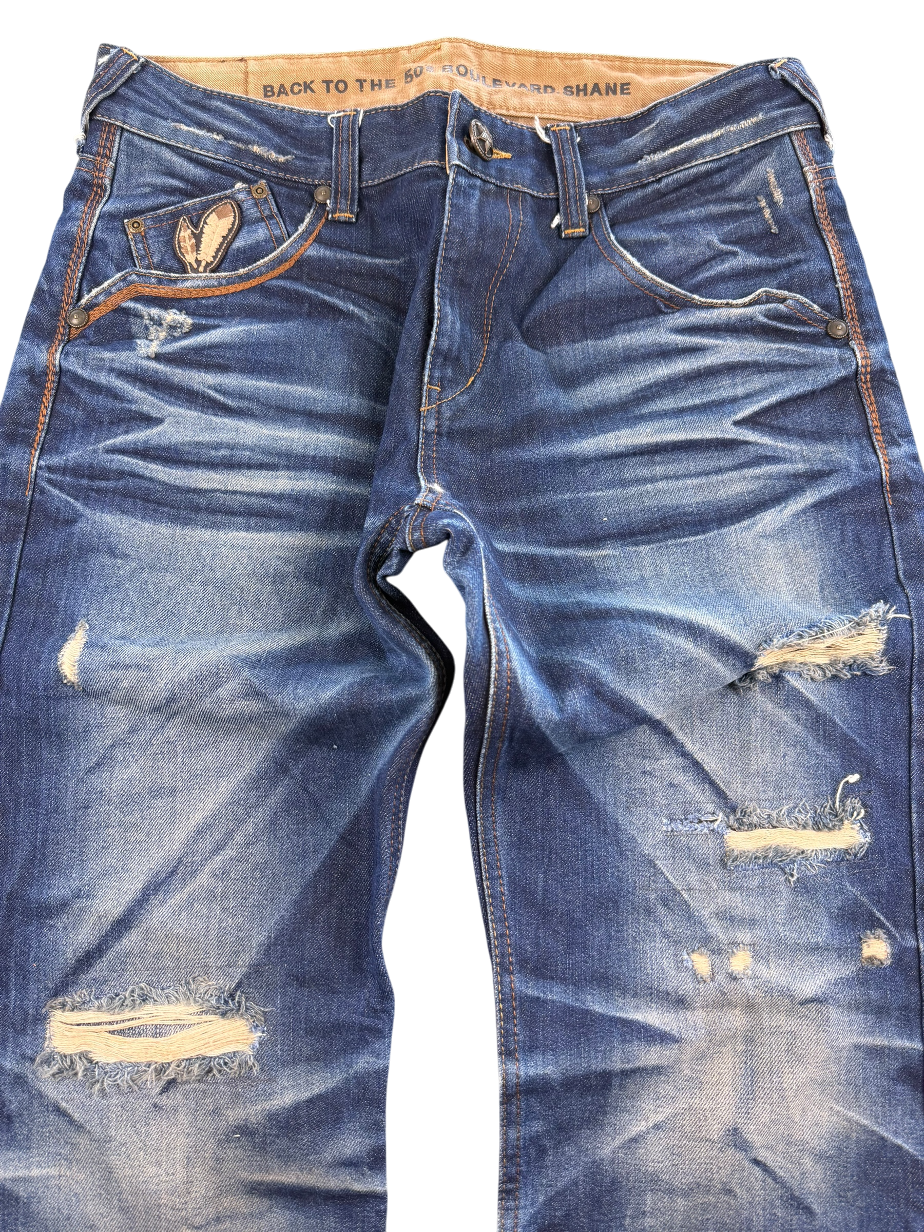 Ultra washed Straightfit Jeans (S)