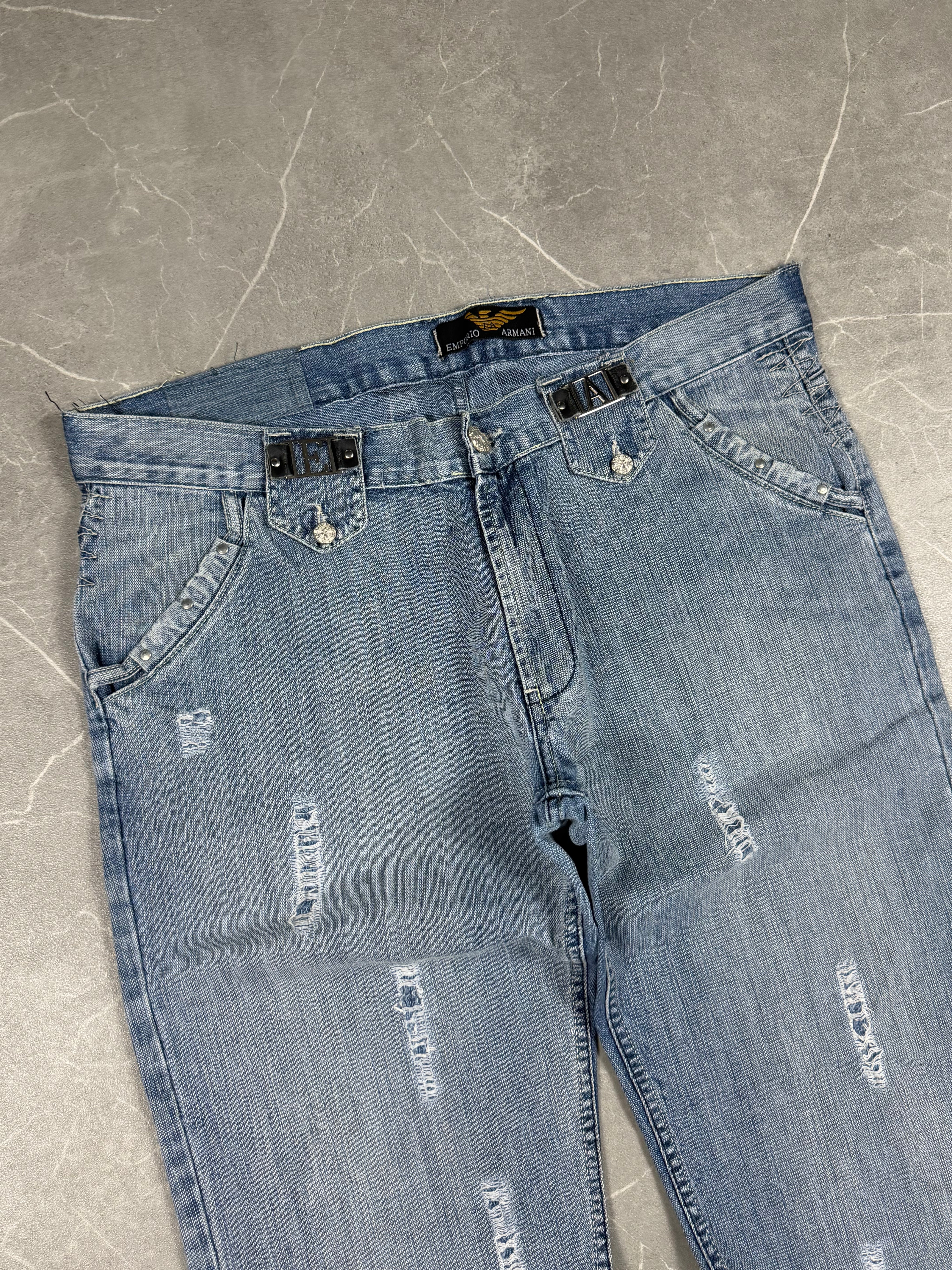 Armani vintage Big Logo Jeans (S-M)