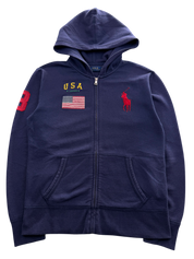 Ralph Lauren Big Pony USA Zip Jacke (XS)