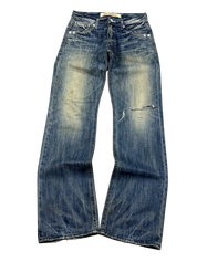 Crazy Washed Straight Jeans (S-M)