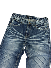 Washed Slim-Fit Jeans (XS-S)