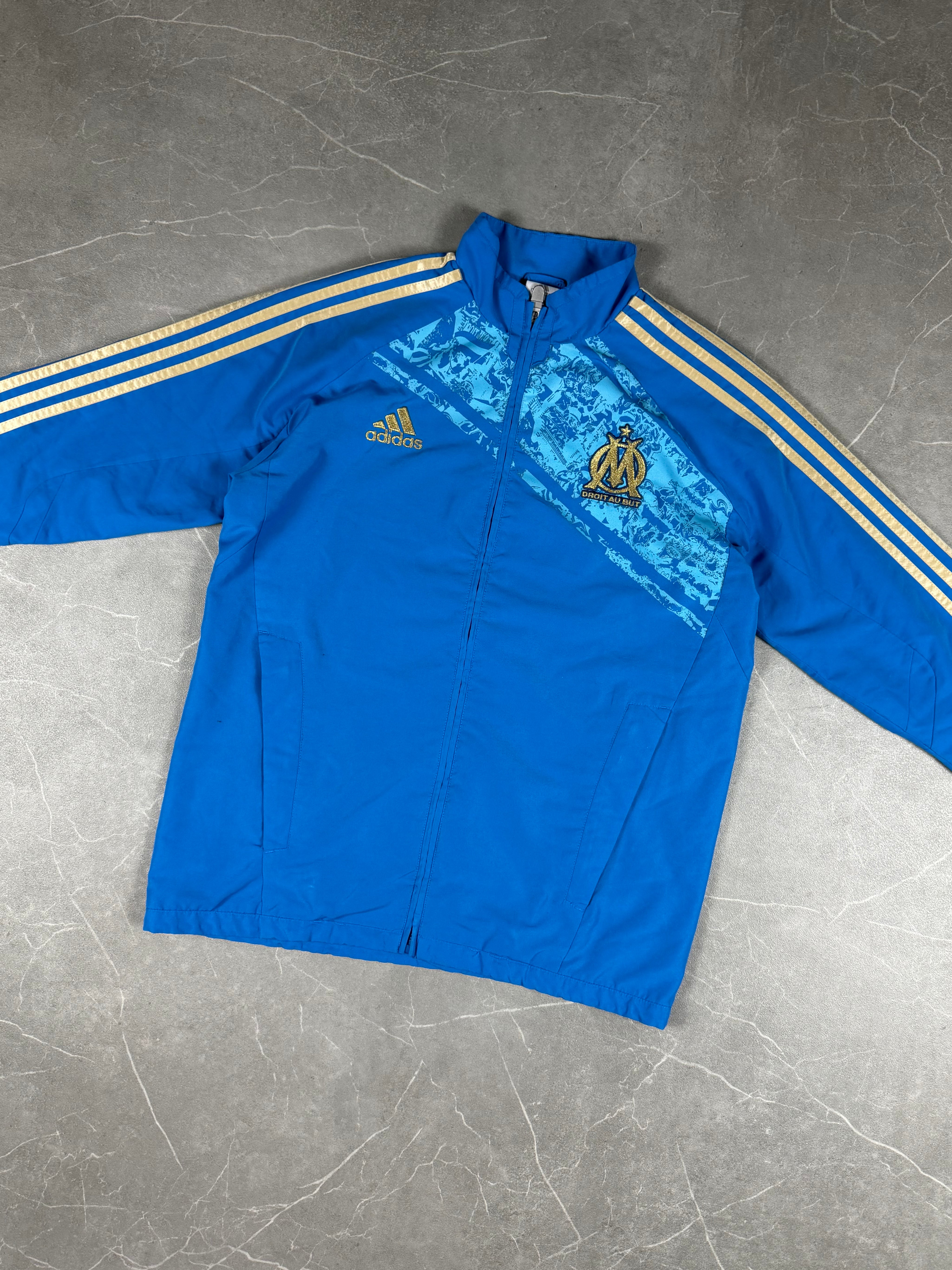 Vintage Adidas Olympique Marseille Tracksuit (XS)