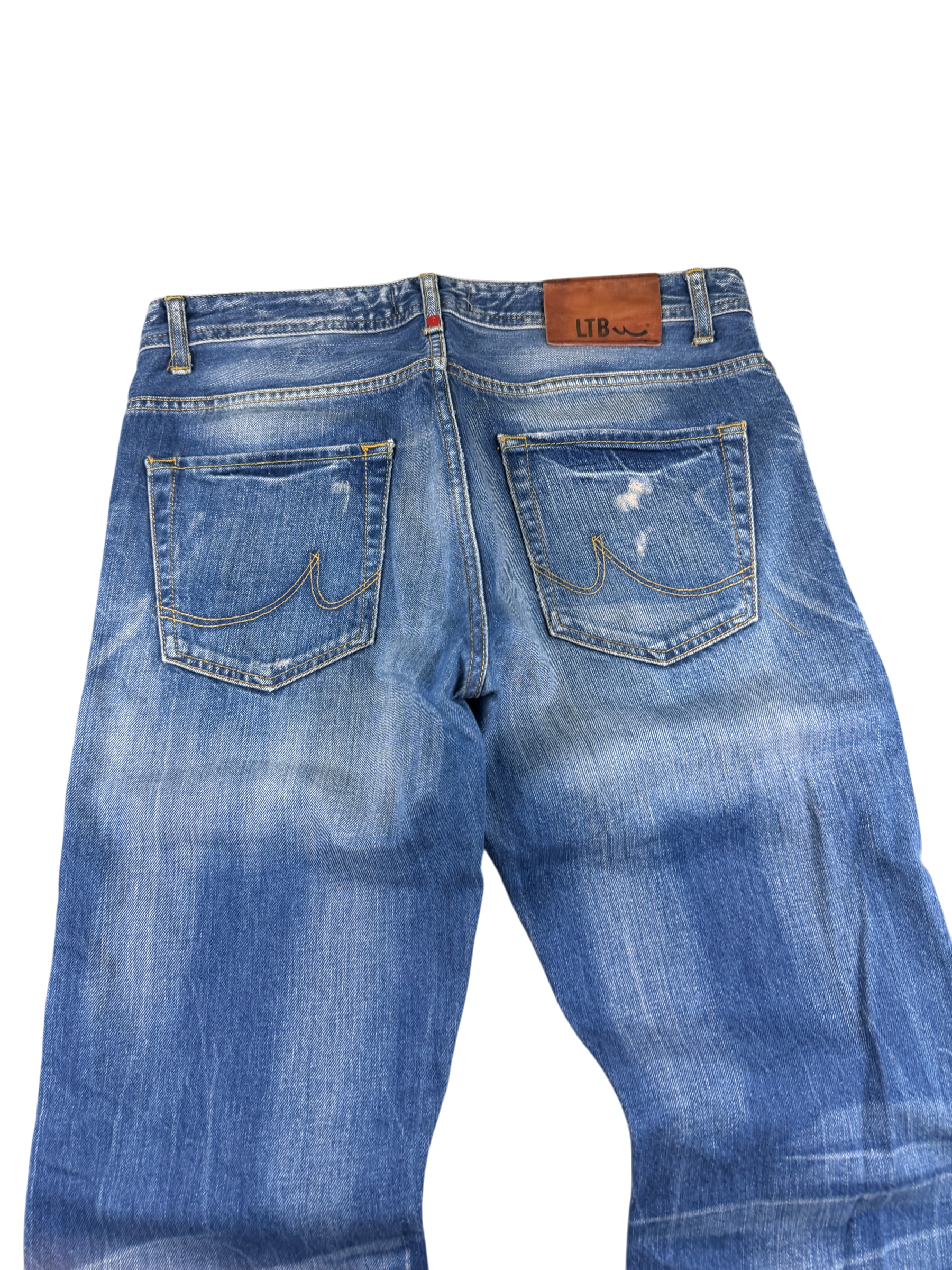 Vintage washed Straight Jeans (M)