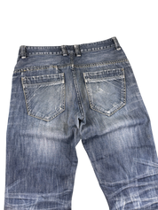 Crazy washed Straight Jeans (S)