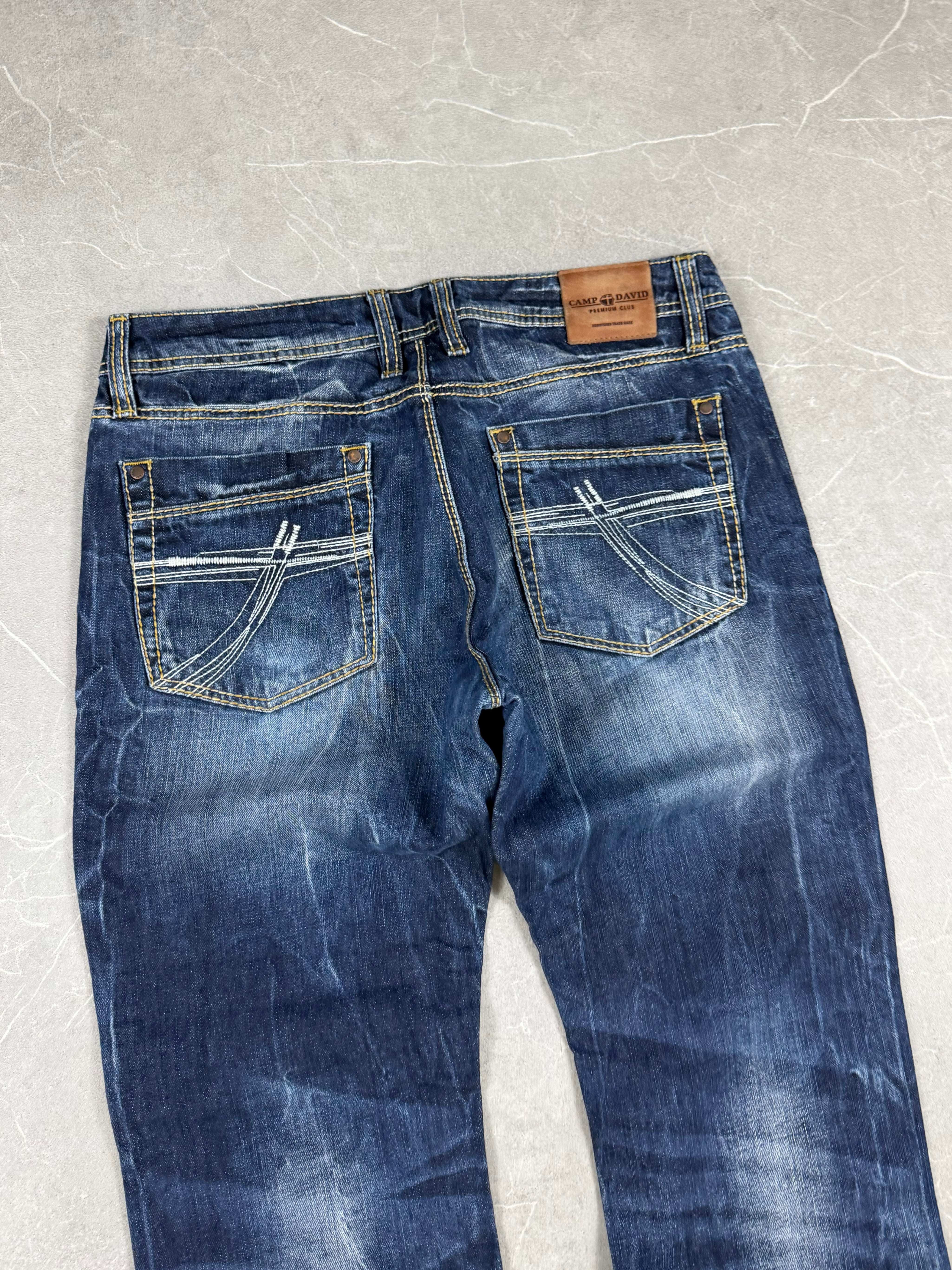 Camp David washed Bootcut Jeans (M)