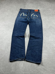 Evisu washed Jeans (L)