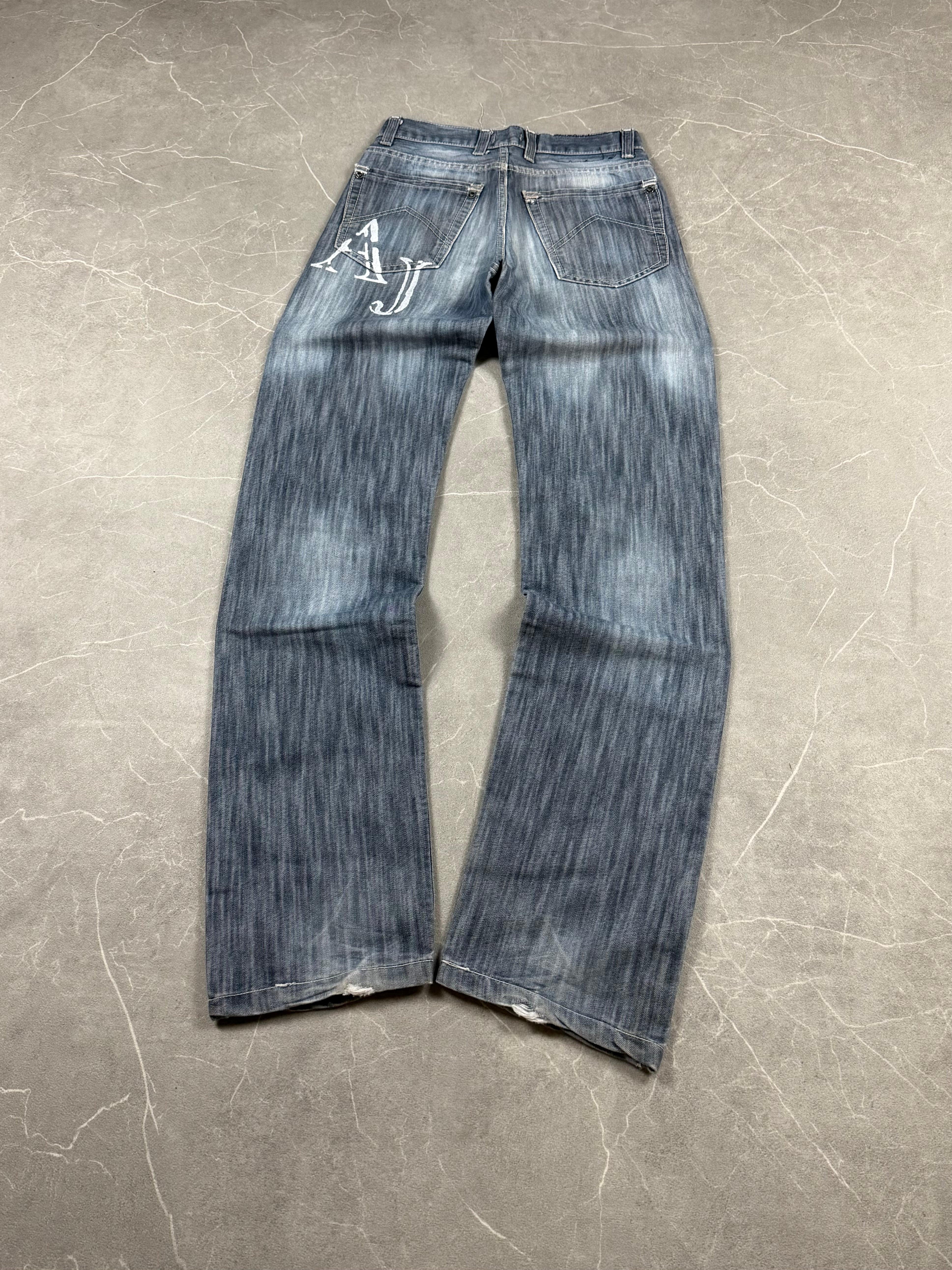 Vintage washed Armani Logo Jeans (XS-S)