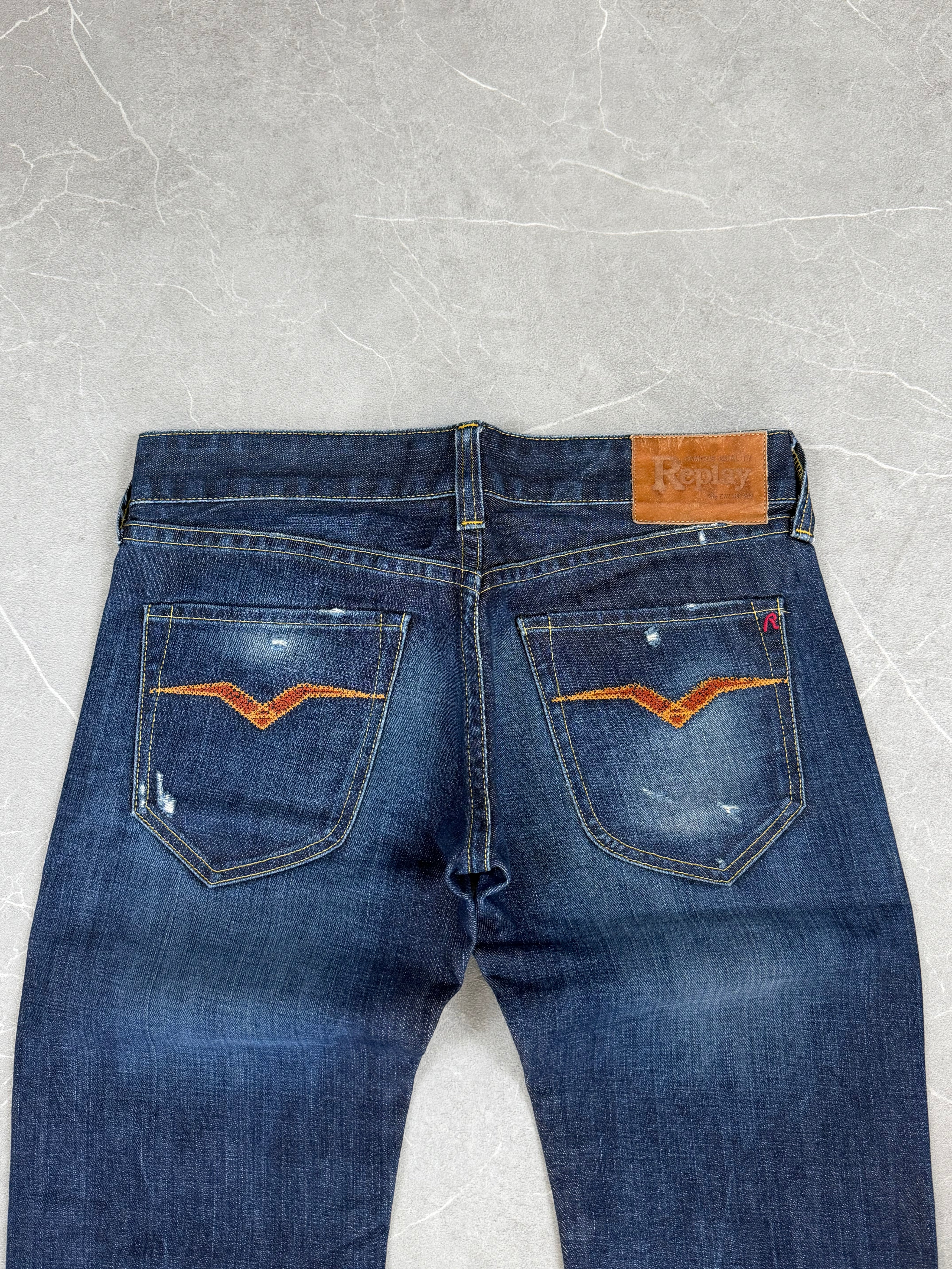 Vintage washed Bootcut Jeans (M)