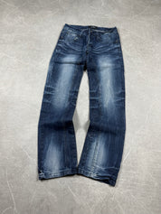 Vintage washed Slim/Straight Jeans (S)