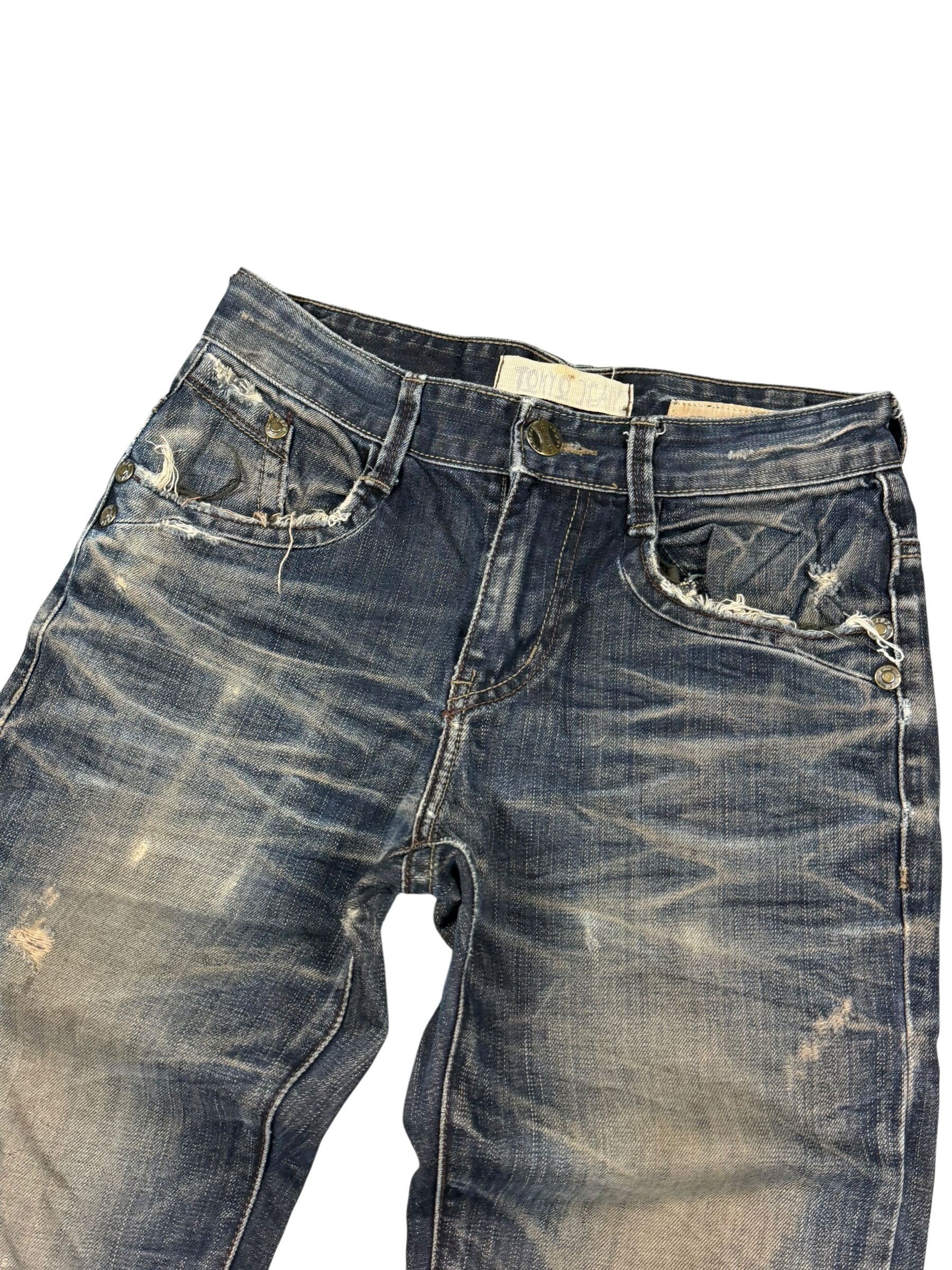 Mud washed Slimfit Jeans (XS)