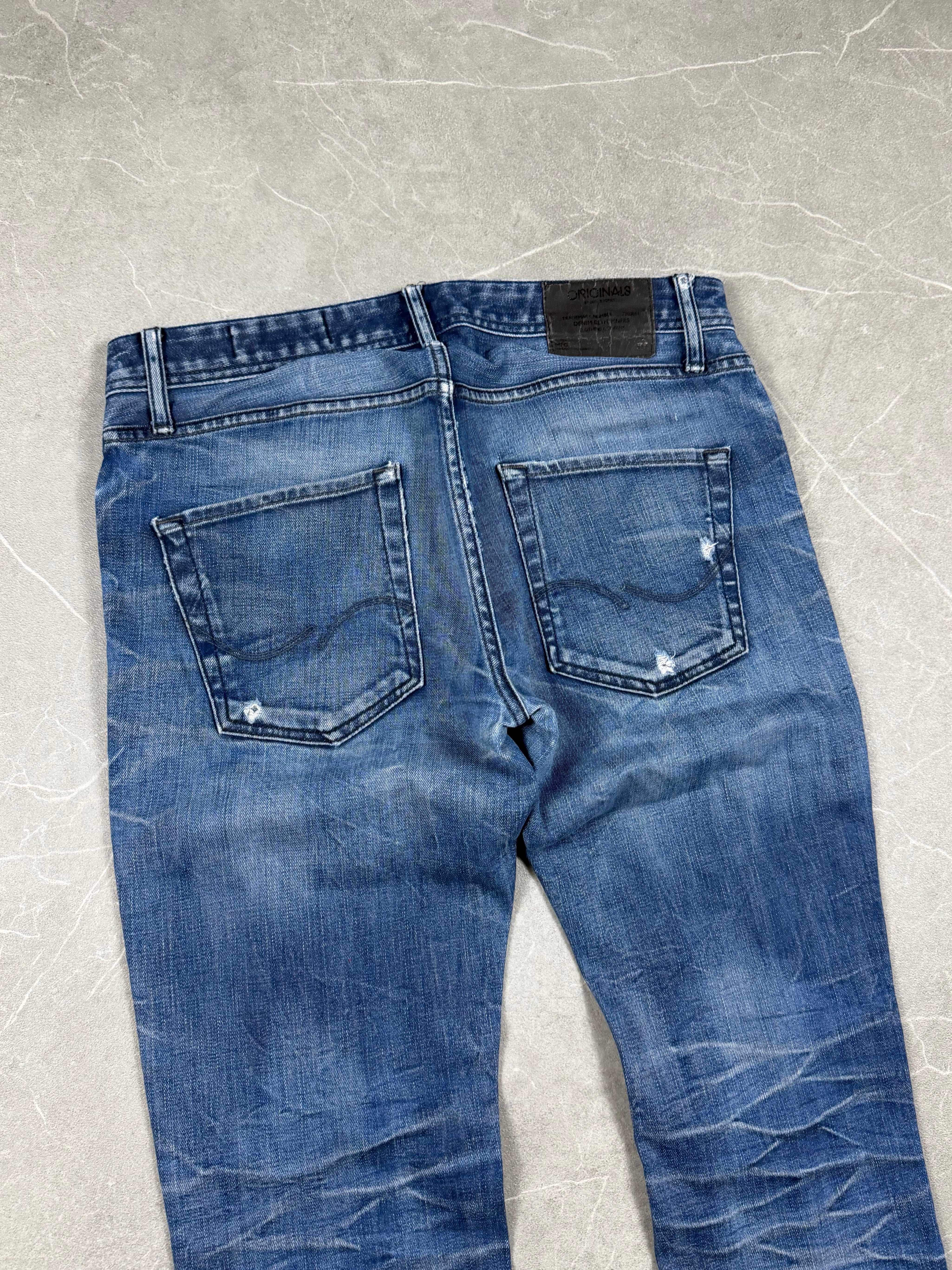 Vintage washed Slim Jeans (XS-S)