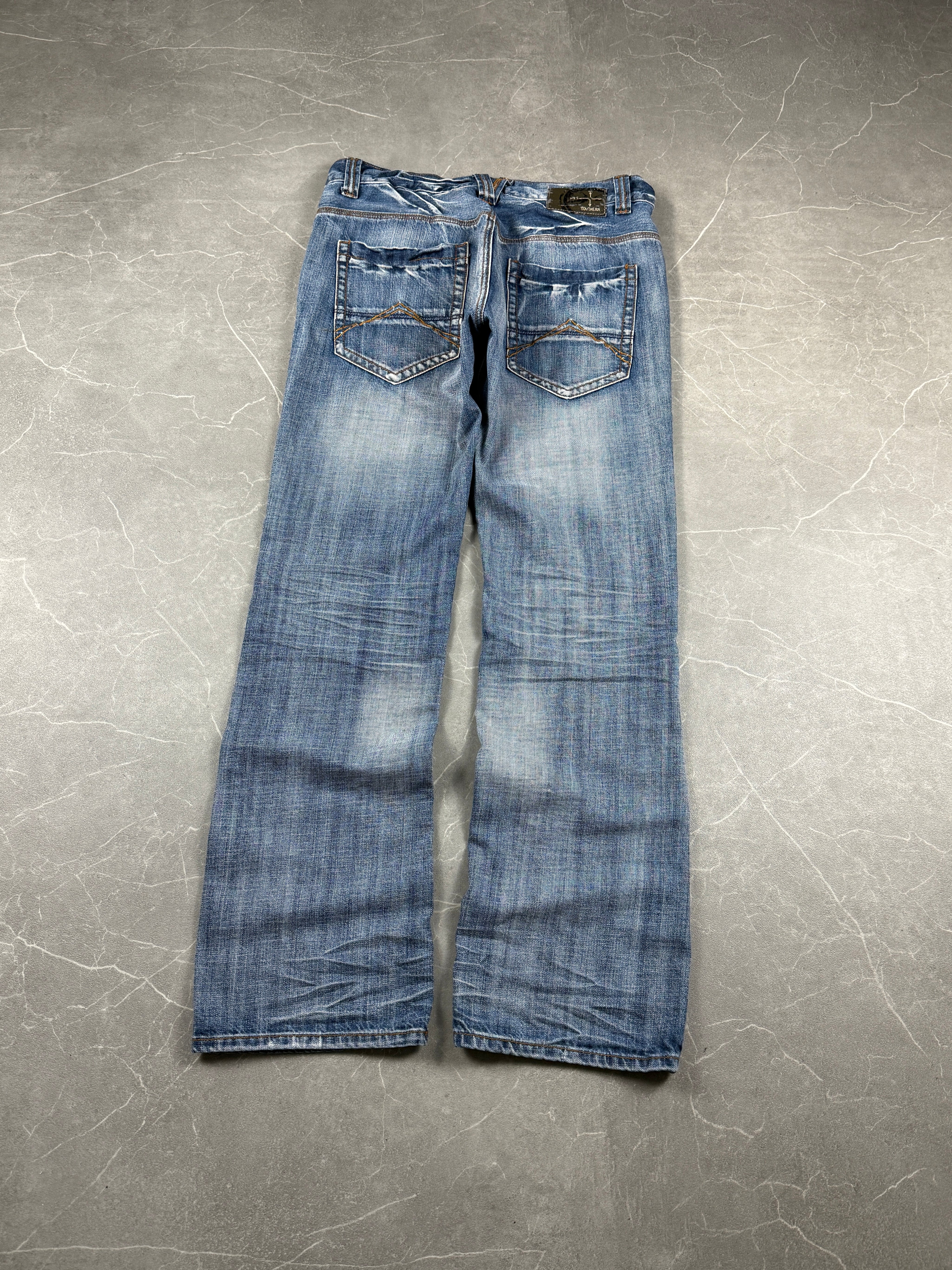 Vintage washed jeans (L)