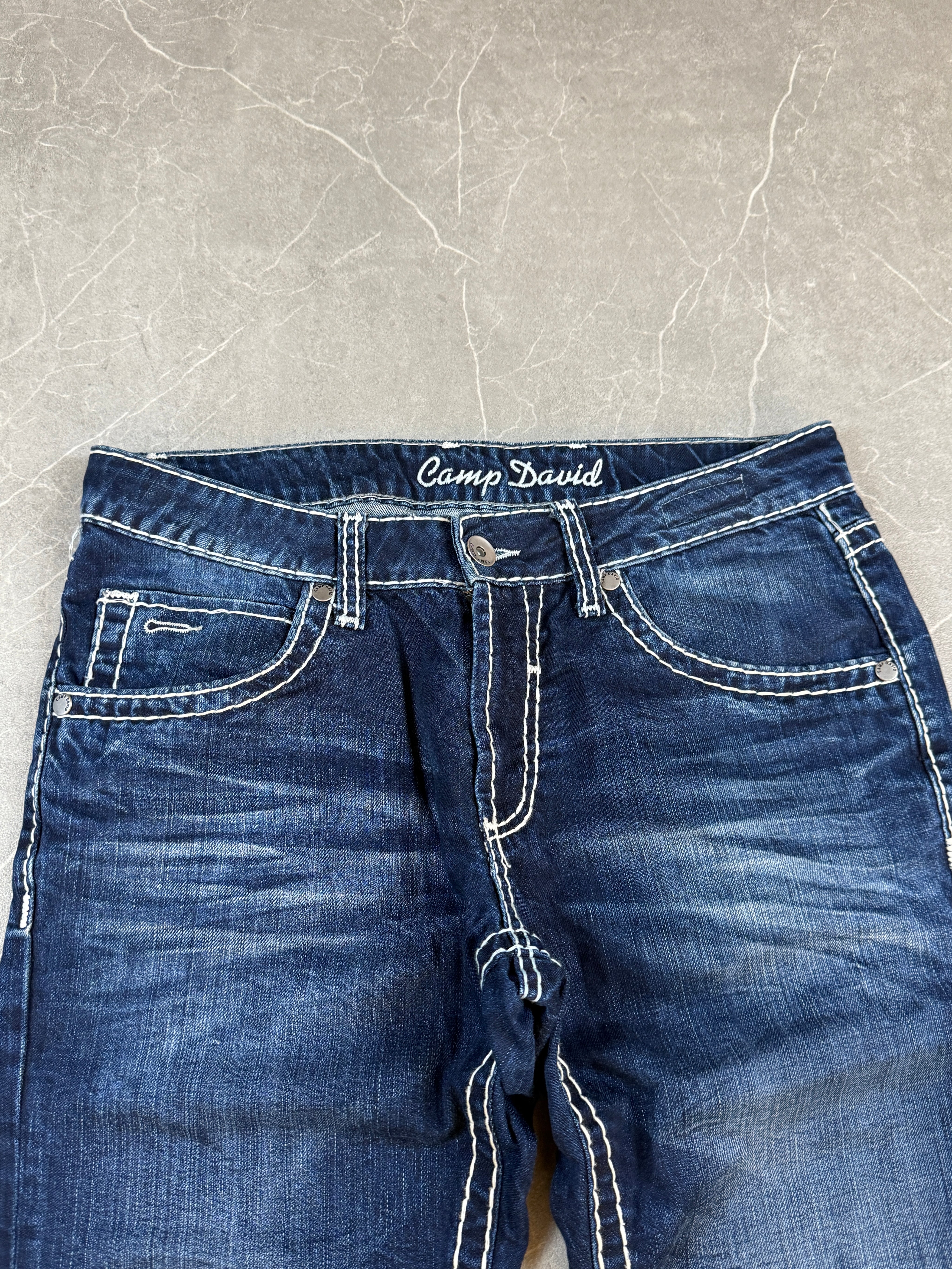 Vintage washed jeans (S)