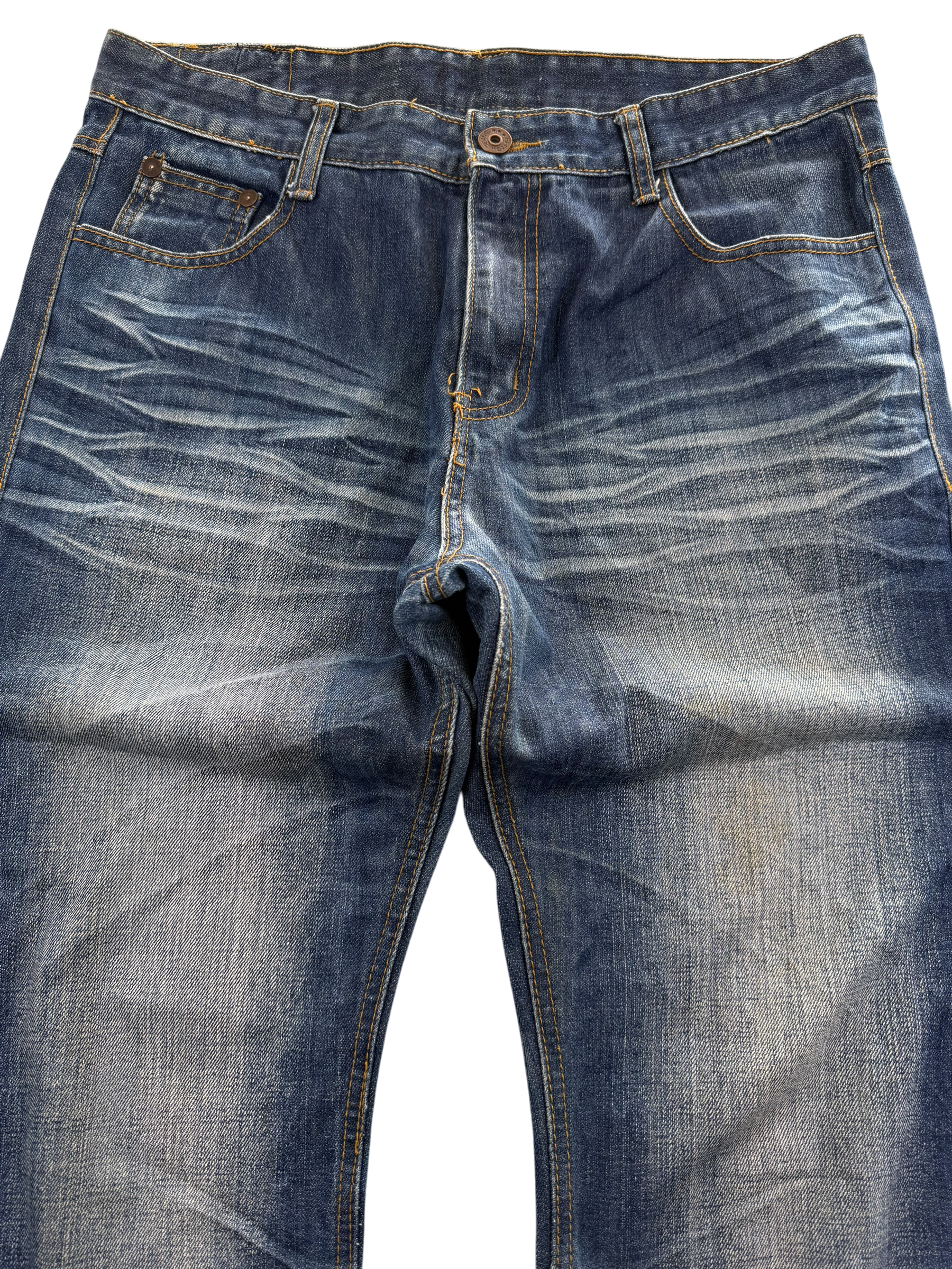 Washed Bootcut Jeans (M-L)