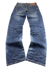 Ultra washed Straight Jeans (XS)