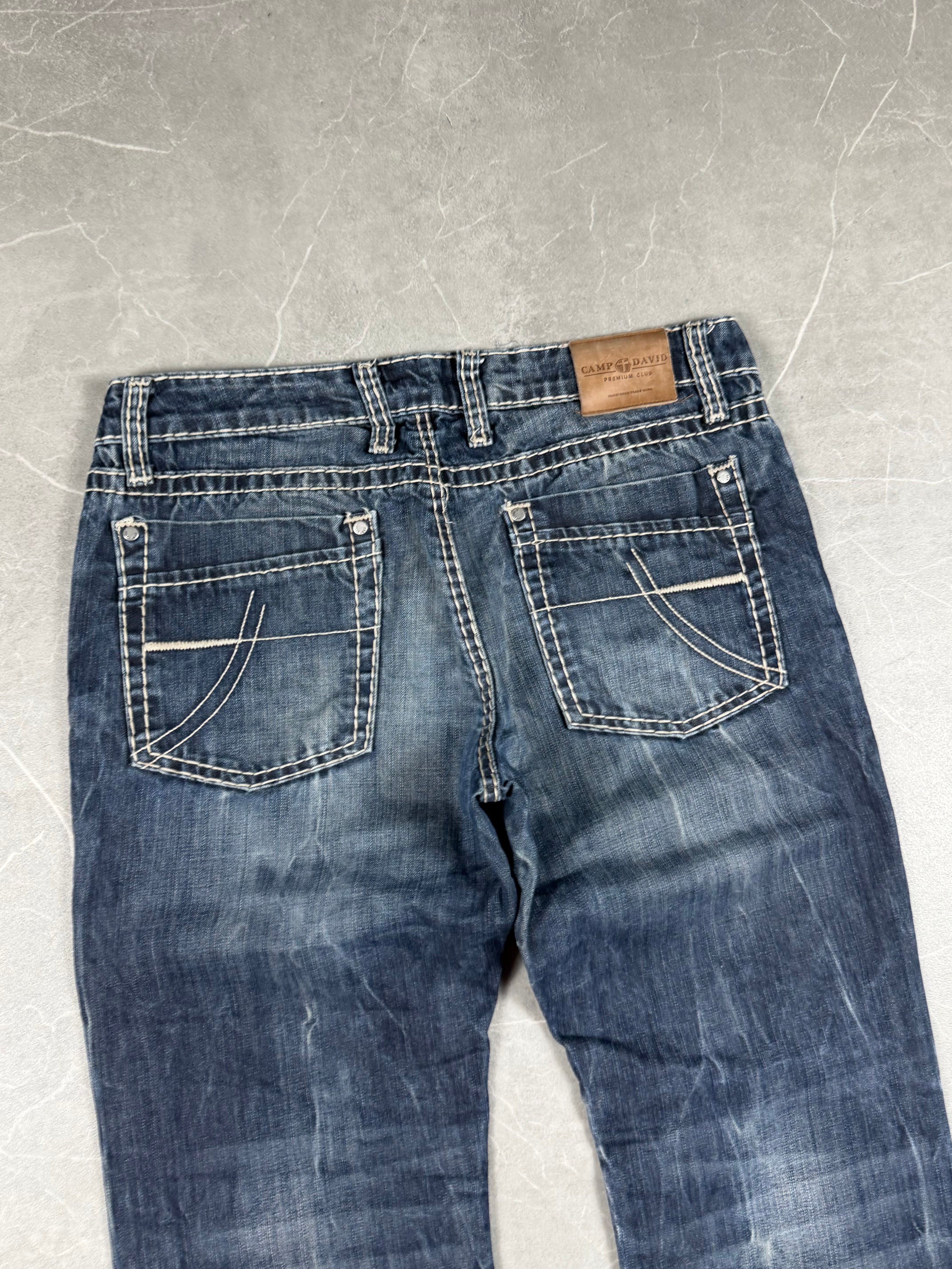 Camp David washed Bootcut Jeans (S)