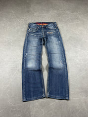 Vintage washed jeans (S)