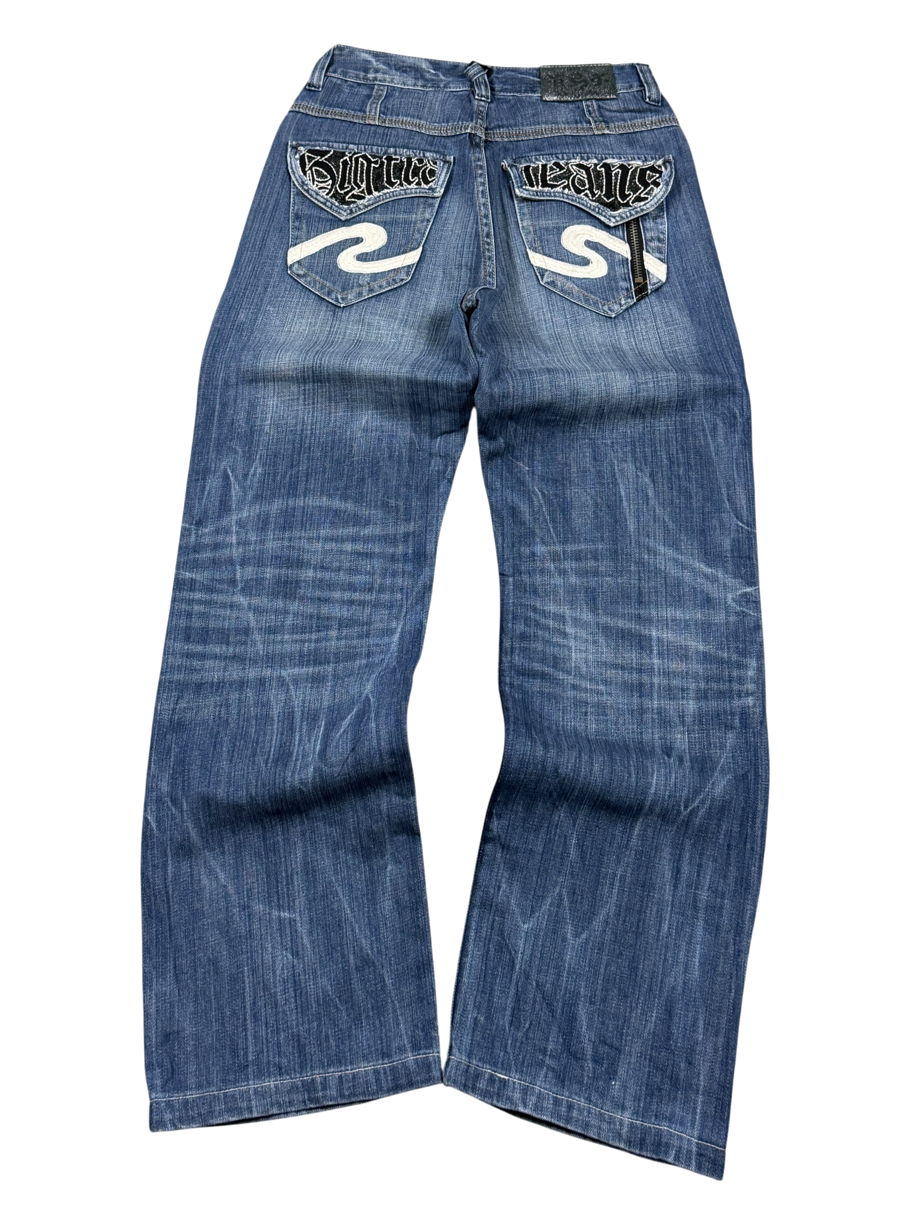 Washed straight Jeans (XS)