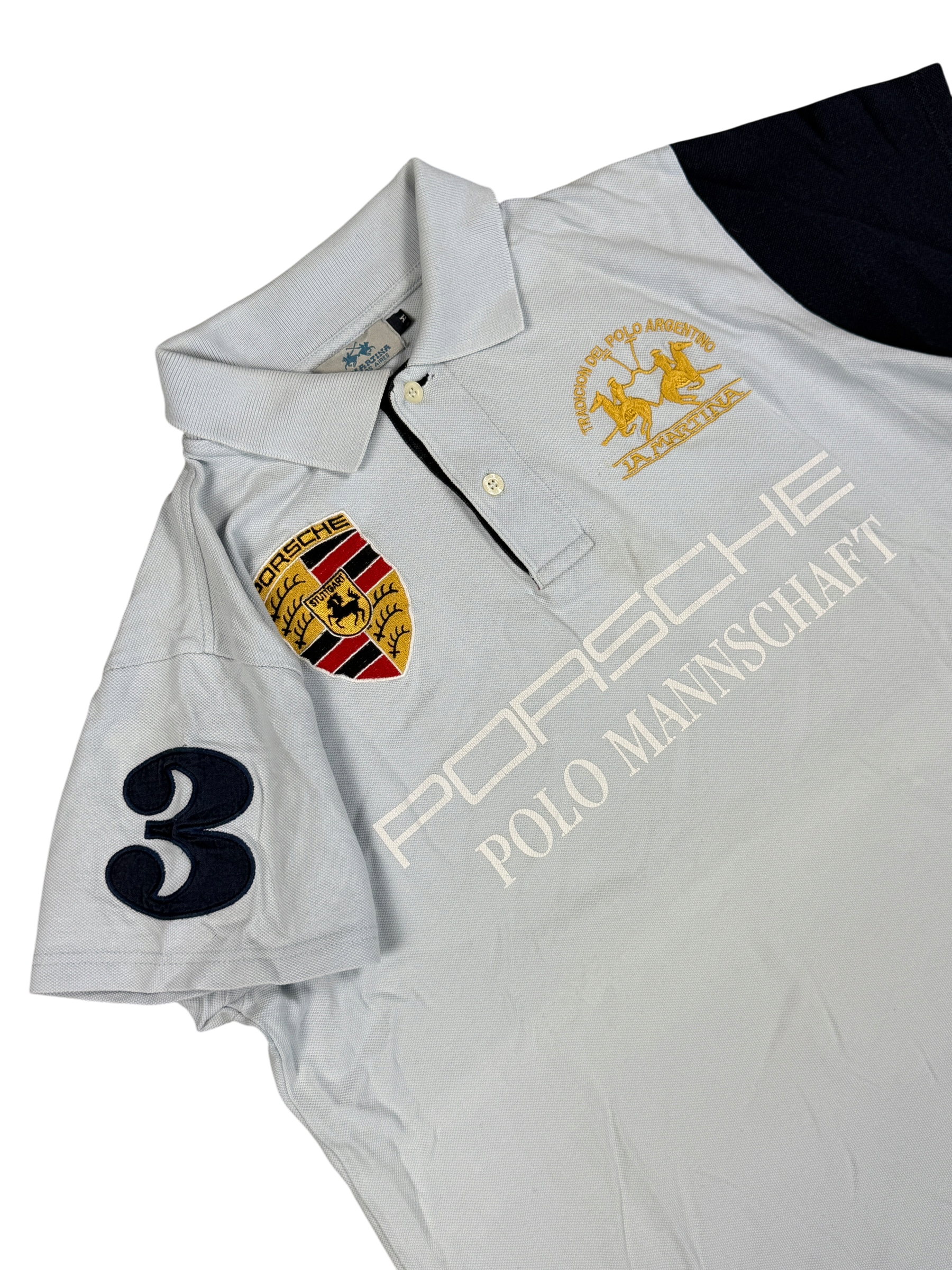 La Martina Porsche slim-fit polo shirt (M)
