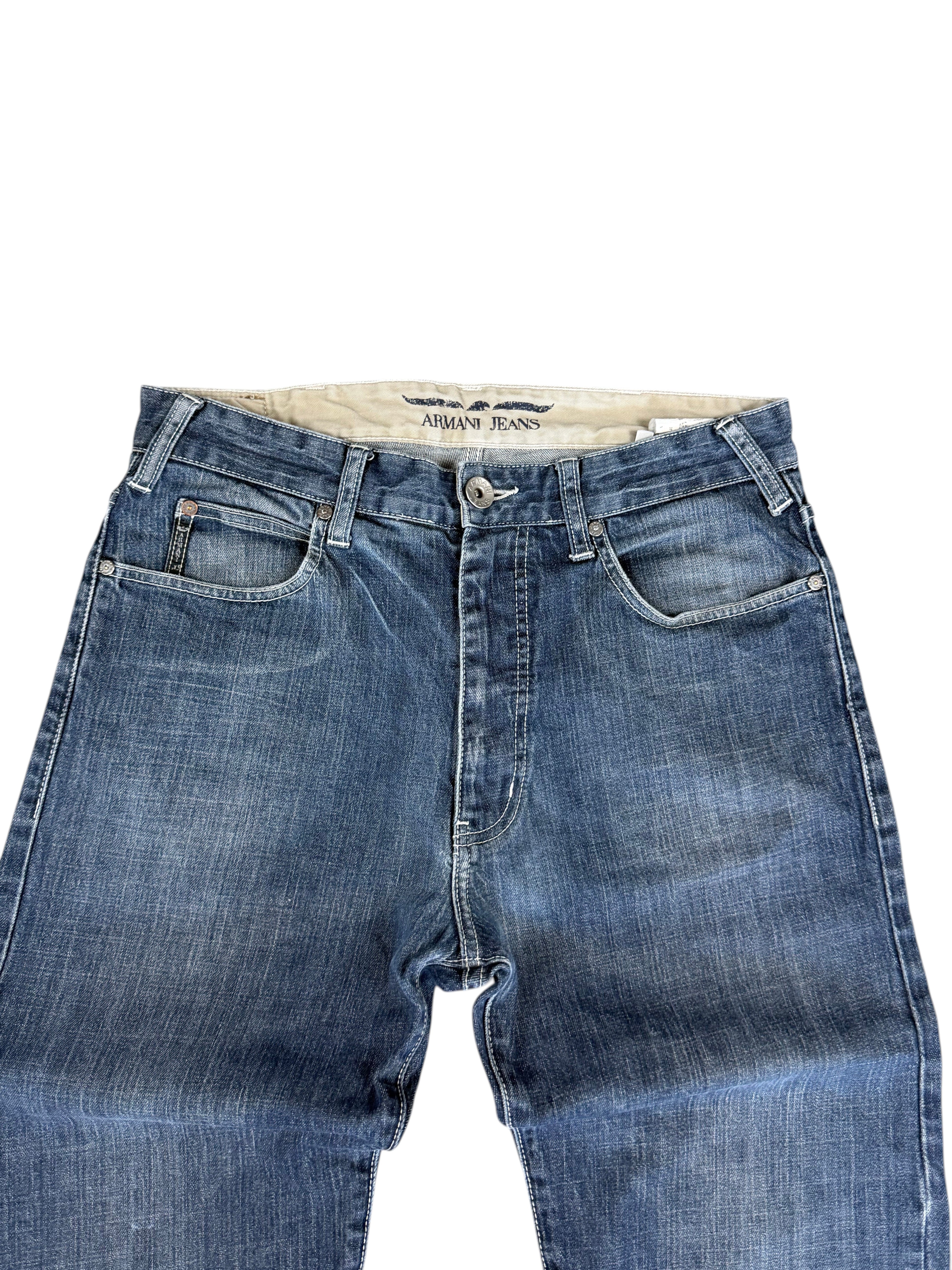 Armani Straight-Fit Jeans (S)