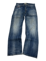 Vintage washed bootcut jeans (M)