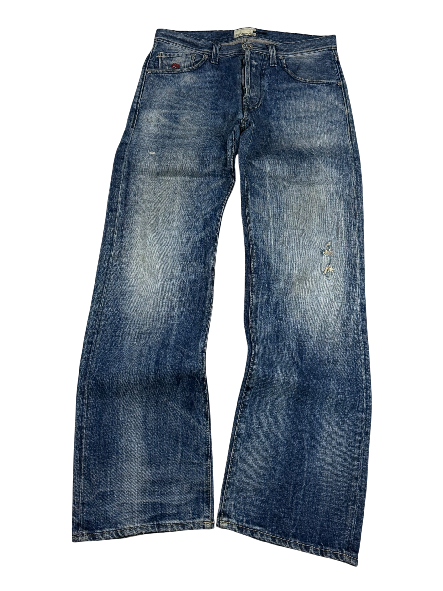 Vintage washed bootcut jeans (M)