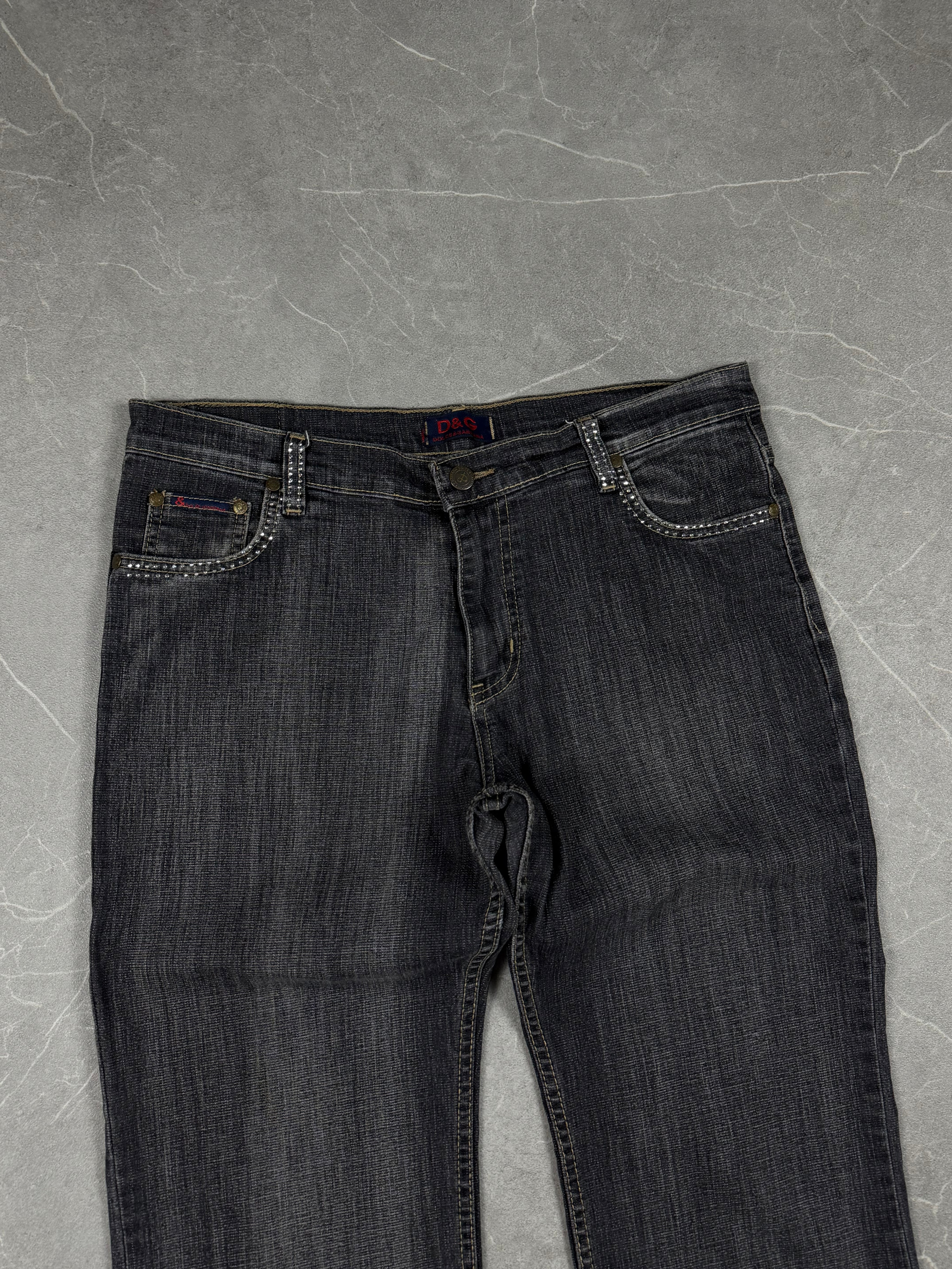 Dolce Gabbana Big Logo Straight Jeans (XS-S)
