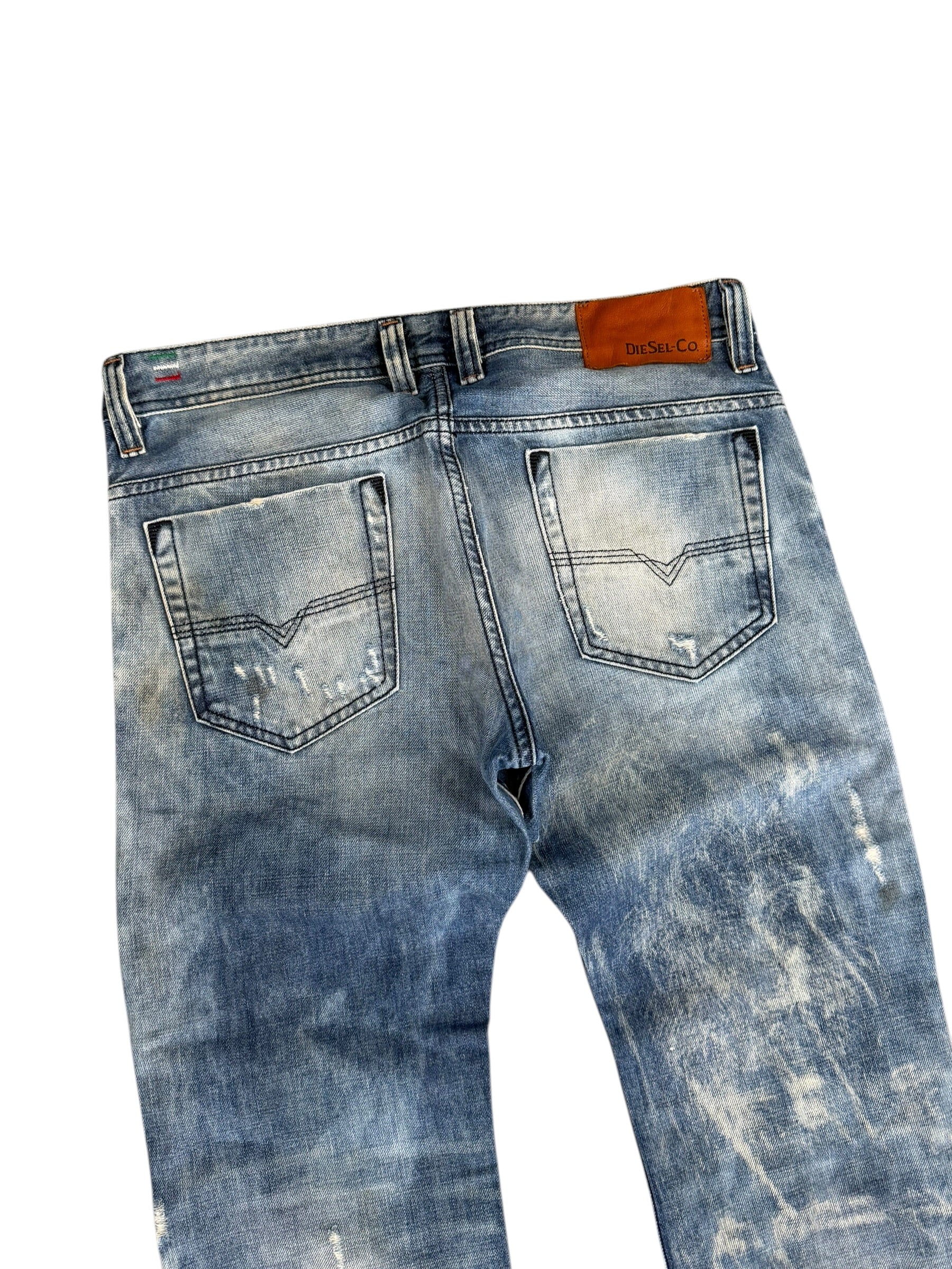 Vintage washed Slim Jeans (XS-S)