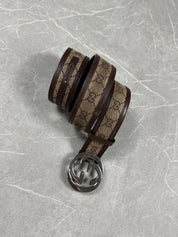 Gucci GG Monogramm Belt (90cm)