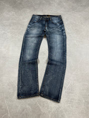 Vintage washed Straight-Fit Jeans (M-L)