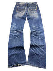Ultra washed Slim-Bootcut Jeans (XS)
