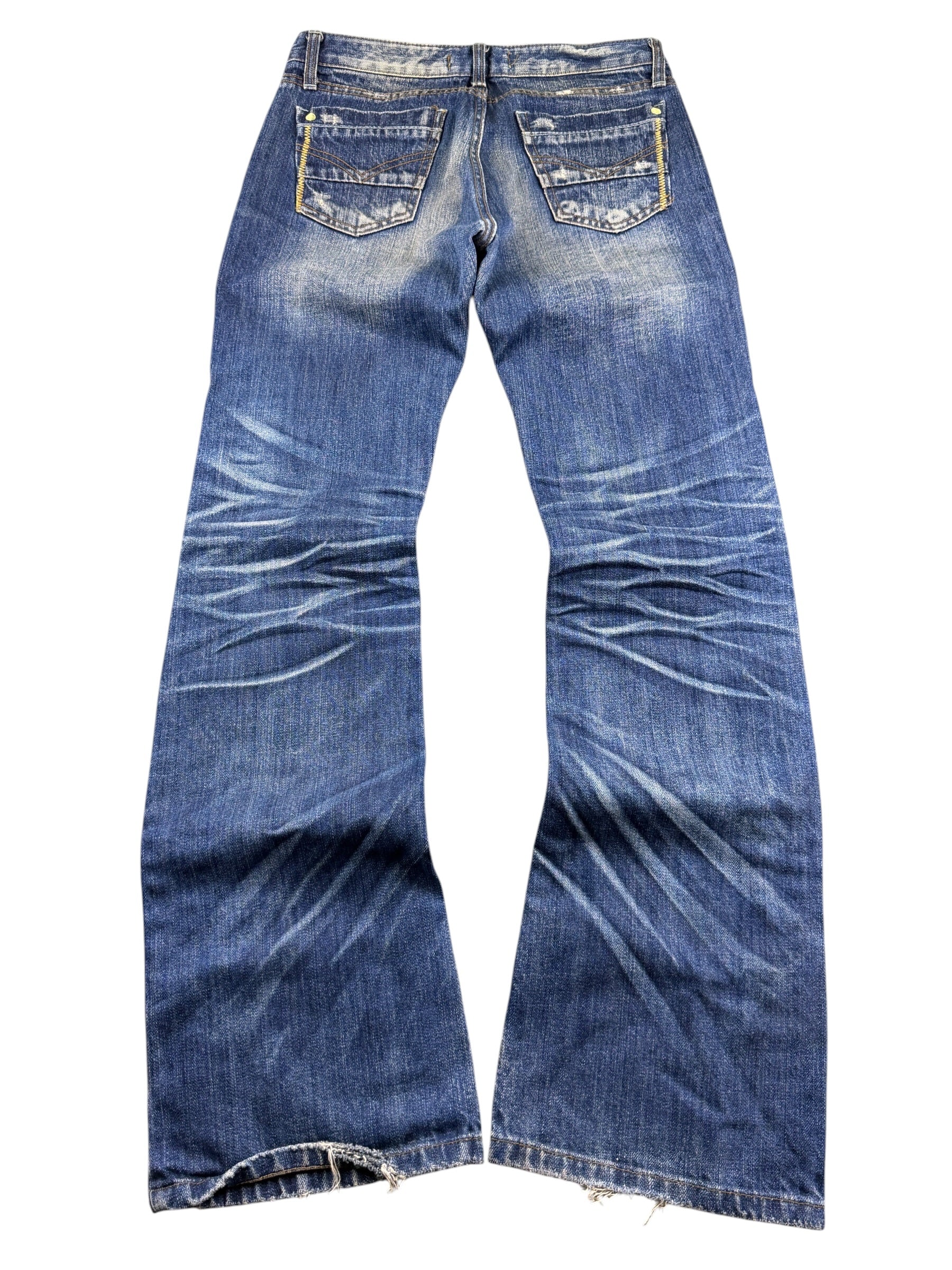 Ultra washed Slim-Bootcut Jeans (XS)