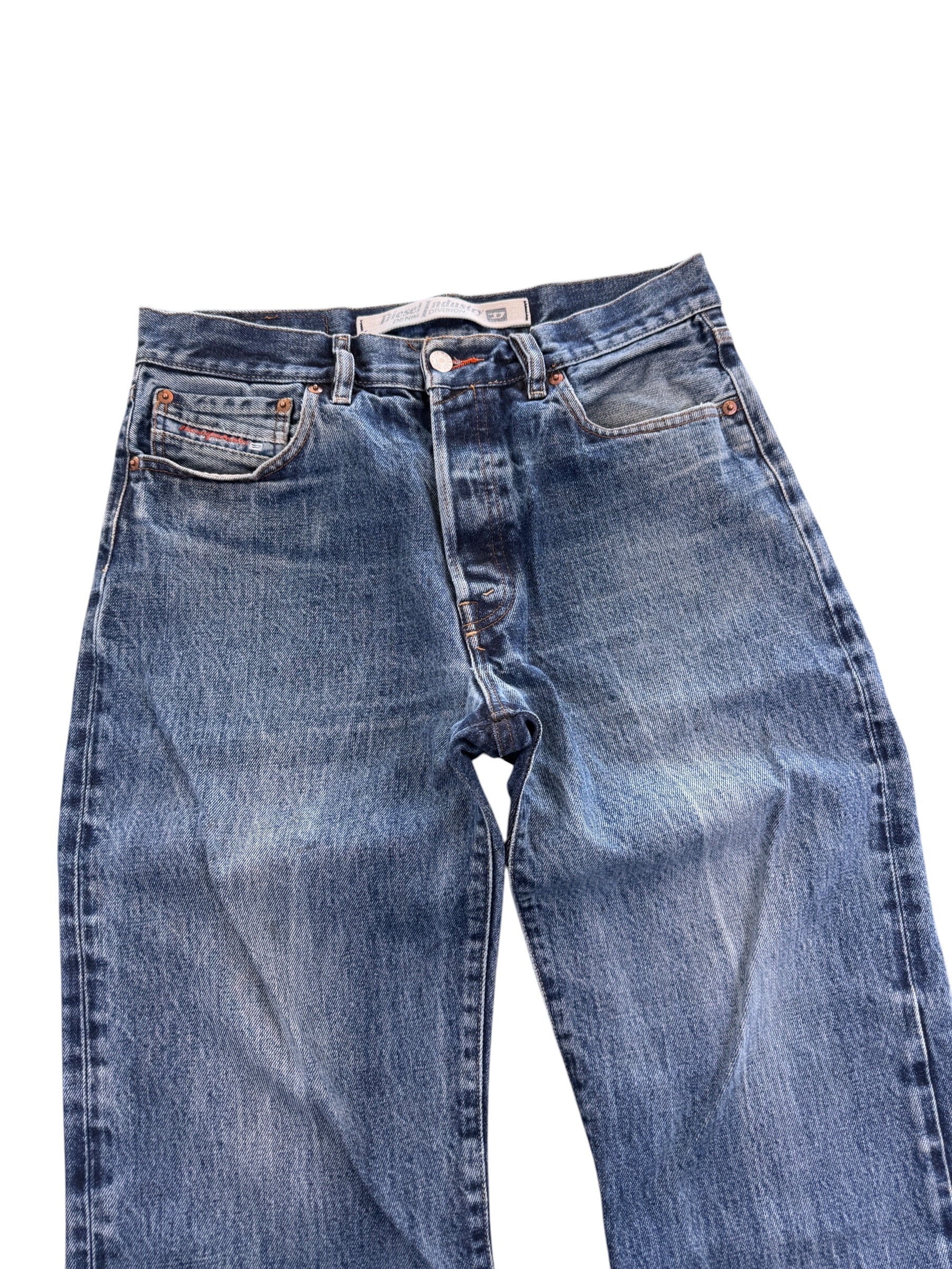 Diesel washed Baggy/Bootcut Jeans (S)