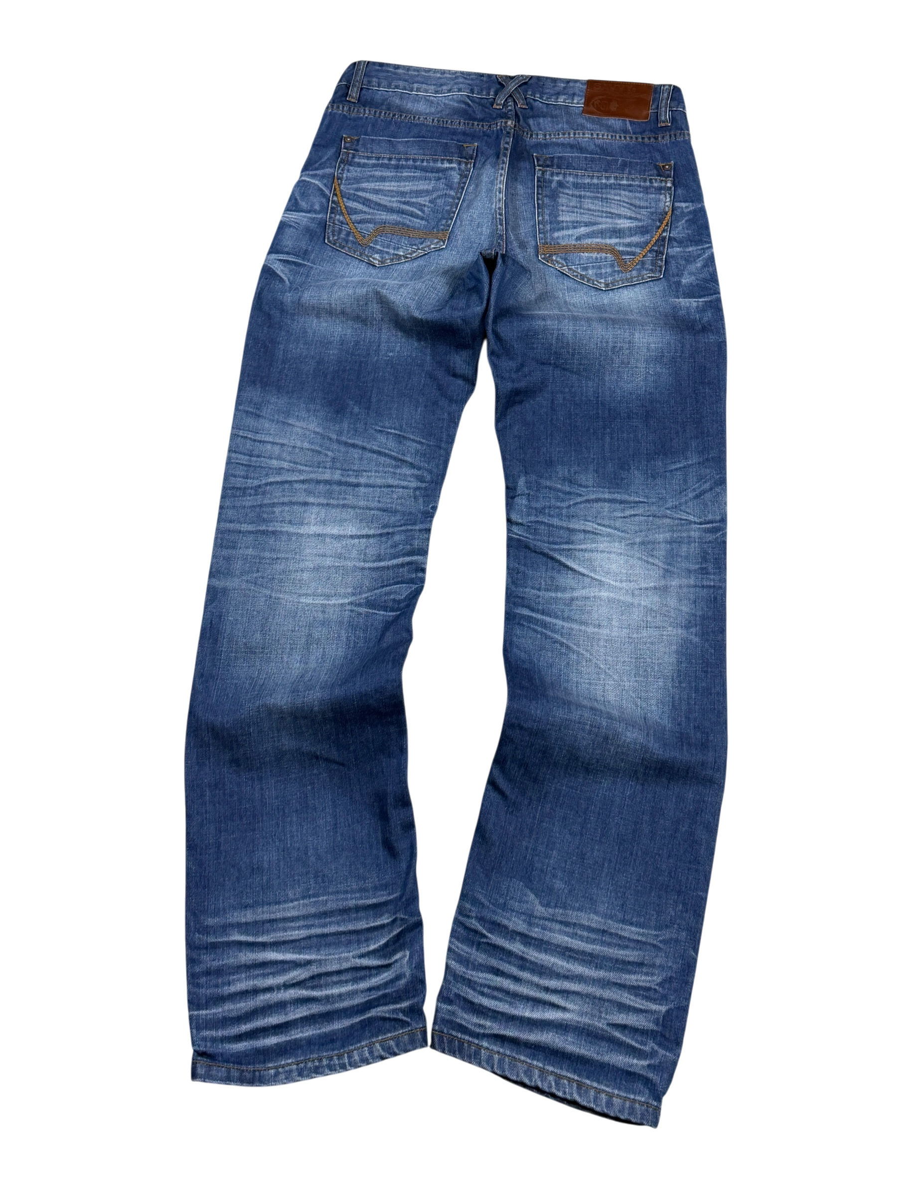 Vintage washed Straight Jeans (M)